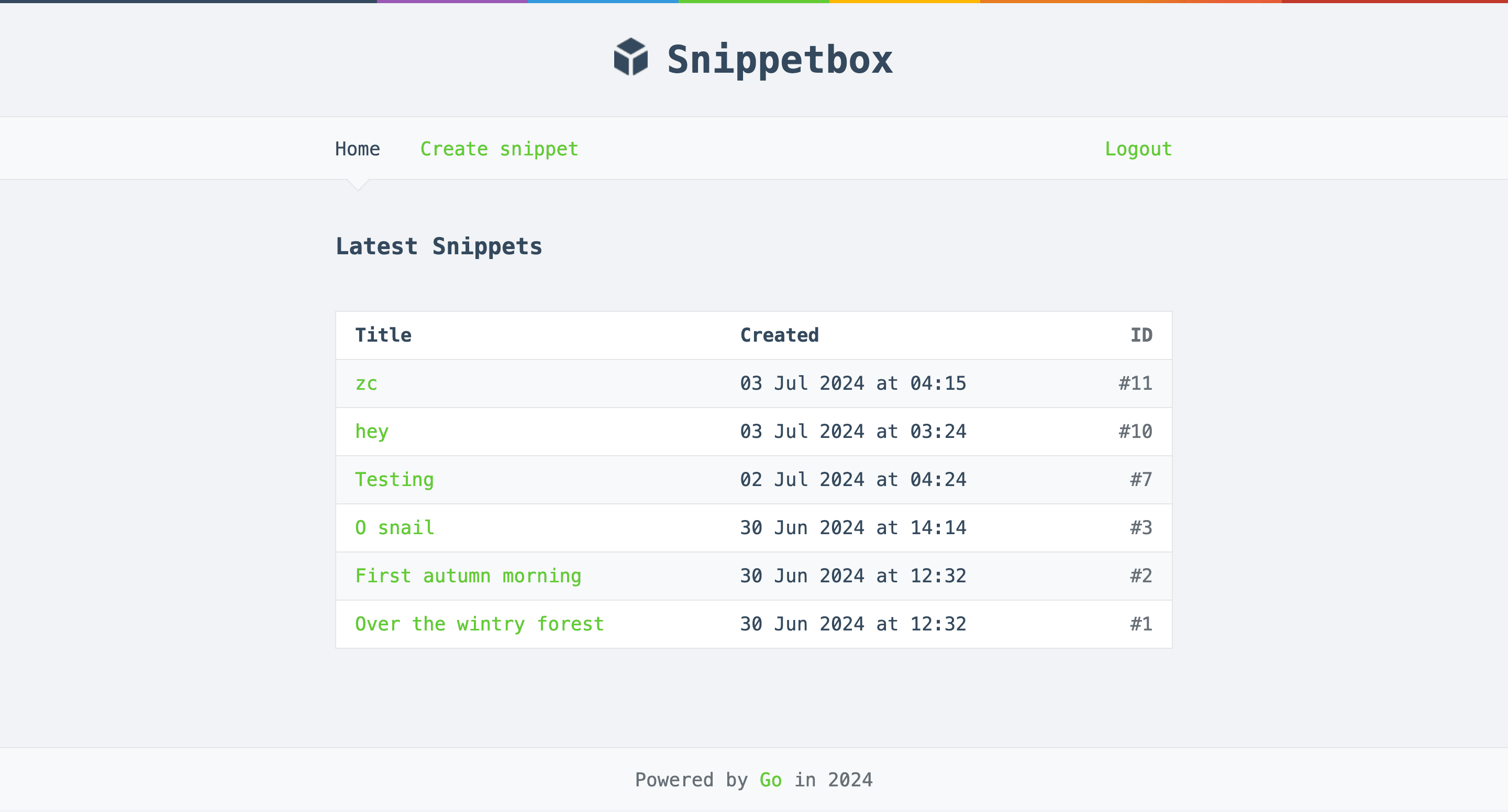 Single Project